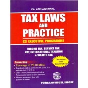 Khetrapal Law Publication's Tax Laws and Practice for CS Executive June/Dec. 2015 Exam by CA. Atin Agrawal
